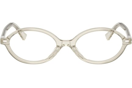 Brillen Miu Miu MU01XV 12U1O1 Oval Beige