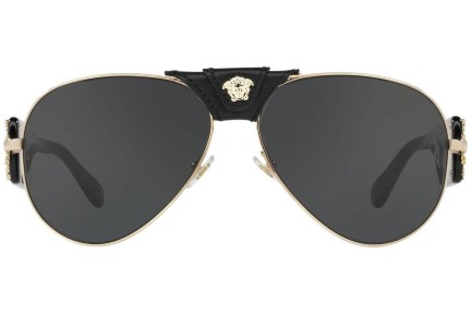 Sunglasses Versace Baroque VE2150Q 100287 Pilot Gold