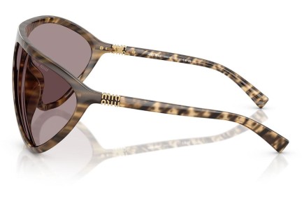 Sonnenbrille Miu Miu Runway MUA01S 11Z06I Rechteck Havanna