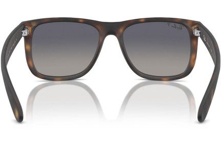 Sonnenbrille Ray-Ban Justin RB4165 865/8S Polarized Quadratisch Havanna