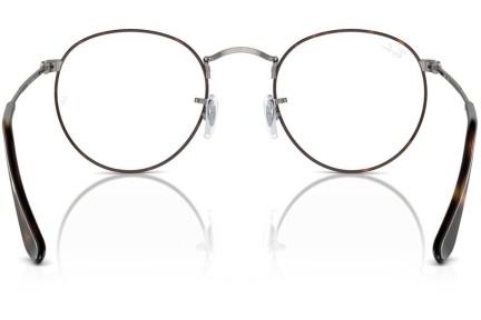 Brillen Ray-Ban Round Metal Classic RX3447V 3174 Rund Grau