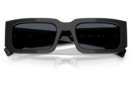 Sonnenbrille Prada PR06YS 16K2K1 Rechteck Schwarz