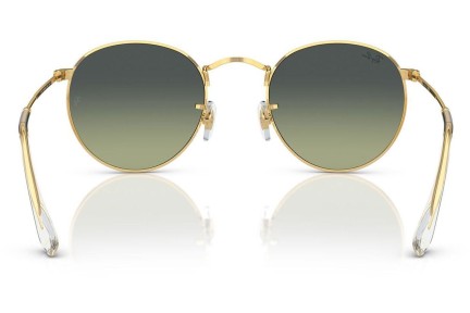 Sonnenbrille Ray-Ban Round Metal RB3447 001/BH Rund Gold