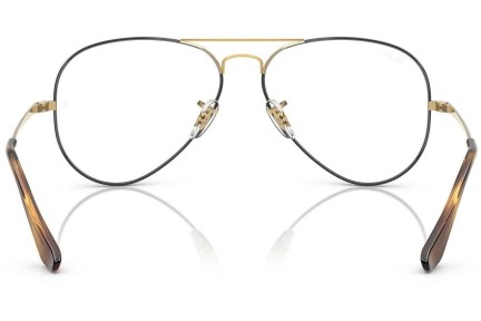 Brillen Ray-Ban Aviator RX6489 3177 Pilot Gold