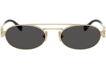 Sonnenbrille Miu Miu MU54ZS ZVN08Z Oval Gold