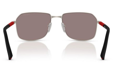 Sonnenbrille Prada Linea Rossa PSA51S 18X80I Rechteck Grau