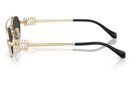 Sonnenbrille Miu Miu MU54ZS ZVN08Z Oval Gold