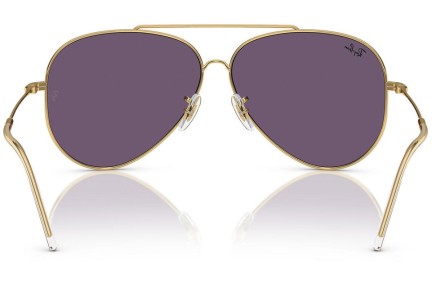 Sonnenbrille Ray-Ban Aviator Reverse RBR0101S 001/1A Pilot Gold