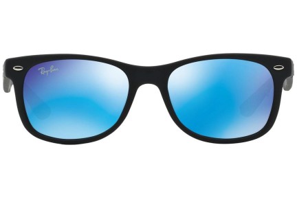 Sunglasses Ray-Ban Junior New Wayfarer Junior RJ9052S 100S55 Quadratisch Schwarz