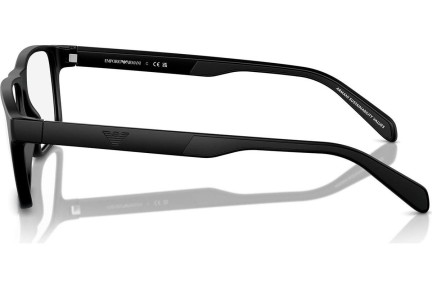 Glasses Emporio Armani EA3233 5001 Rechteck Schwarz