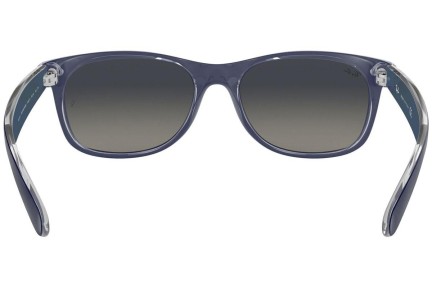 Sunglasses Ray-Ban New Wayfarer Color Mix RB2132 605371 Quadratisch Blau