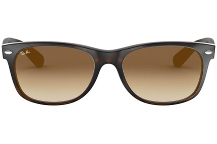 Sonnenbrille Ray-Ban New Wayfarer Classic RB2132 710/51 Quadratisch Havanna