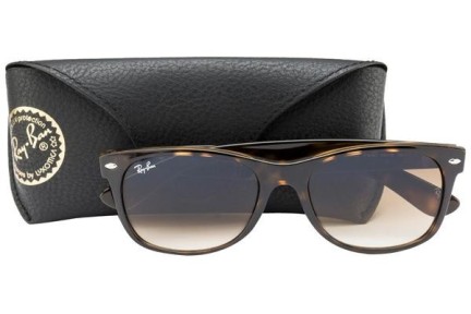 Sunglasses Ray-Ban New Wayfarer Classic RB2132 710/51 Quadratisch Havanna