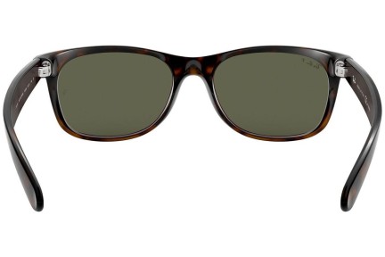 Sunglasses Ray-Ban New Wayfarer Classic RB2132 902/58 Polarized Quadratisch Havanna