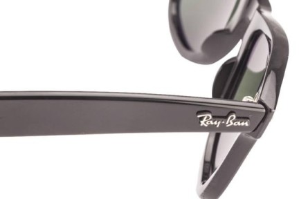 Sonnenbrille Ray-Ban Wayfarer Classic RB2140 901/58 Polarized Quadratisch Schwarz