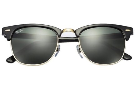 Sonnenbrille Ray-Ban Clubmaster Classic RB3016 W0365 Browline Schwarz