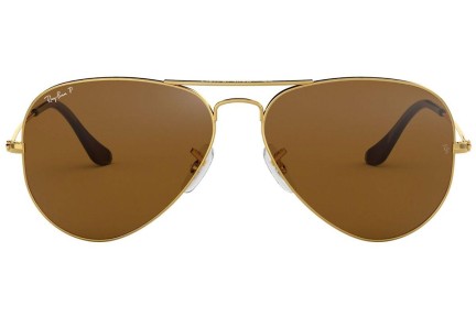 Sunglasses Ray-Ban Aviator Classic RB3025 001/57 Polarized Pilot Gold