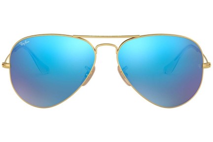 Sonnenbrille Ray-Ban Aviator Flash Lenses RB3025 112/17 Pilot Gold