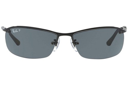 Sonnenbrille Ray-Ban RB3183 002/81 Polarized Rechteck Schwarz