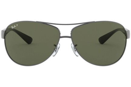 Sonnenbrille Ray-Ban RB3386 004/9A Polarized Pilot Silber