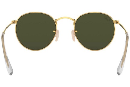 Sonnenbrille Ray-Ban Round Metal Metal RB3447 001 Rund Gold