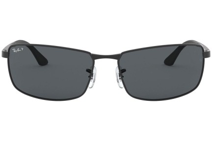 Sunglasses Ray-Ban RB3498 006/81 Polarized Rechteck Schwarz