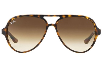 Sonnenbrille Ray-Ban Cats 5000 Classic RB4125 710/51 Pilot Havanna