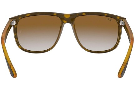 Sonnenbrille Ray-Ban Boyfriend RB4147 710/51 Quadratisch Havanna