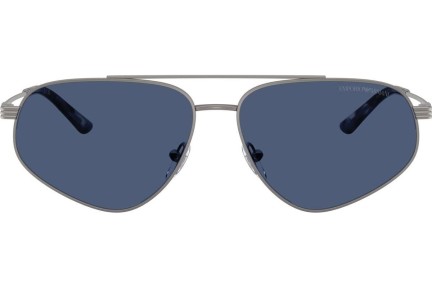 Sonnenbrille Emporio Armani EA2156 300380 Pilot Grau