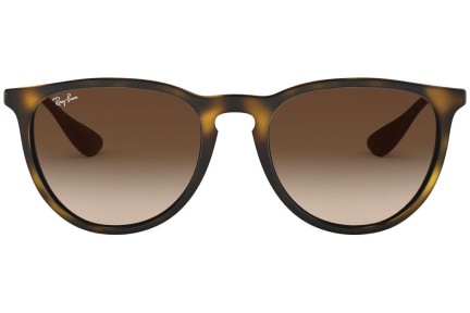 Sonnenbrille Ray-Ban Erika Classic Havana Collection RB4171 865/13 Rund Havanna