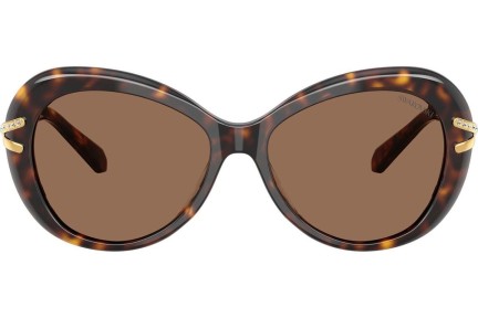 Sonnenbrille Swarovski SK6026 100273 Cat Eye Havanna