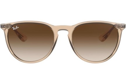 Sunglasses Ray-Ban Erika RB4171 651413 Rund Braun