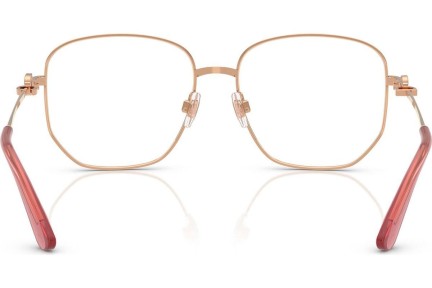 Brillen Dolce & Gabbana DG1356 1298 Quadratisch Gold