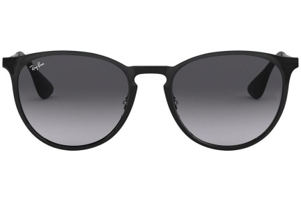 Sonnenbrille Ray-Ban Erika Metal RB3539 002/8G Rund Schwarz