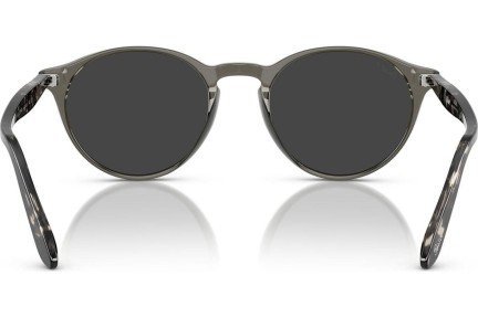 Sonnenbrille Persol PO3092SM 121948 Polarized Rund Grau