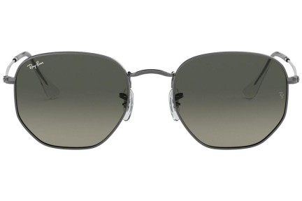 Sonnenbrille Ray-Ban Hexagonal Flat Lenses RB3548N 004/71 Rund Grau