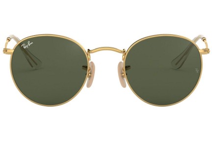 Sunglasses Ray-Ban Round Flat Lenses RB3447N 001 Rund Gold