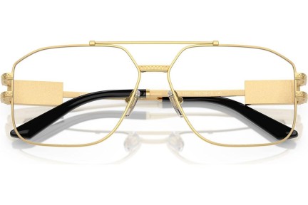 Brillen Versace VE1302 1002 Quadratisch Gold