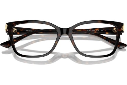 Glasses Jimmy Choo JC3012 5002 Rechteck Havanna