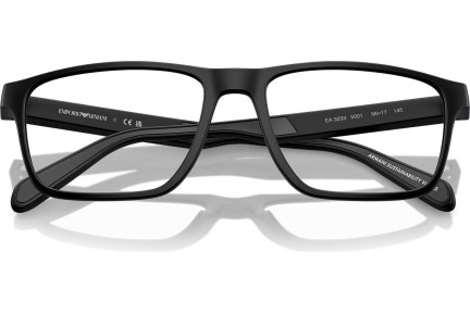 Glasses Emporio Armani EA3233 5001 Rechteck Schwarz