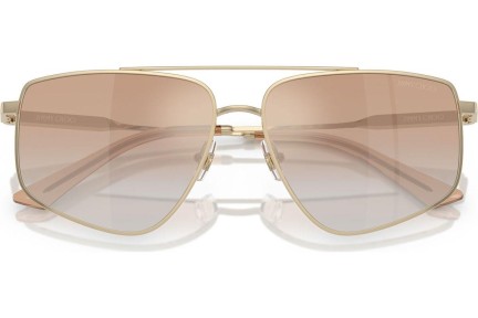 Sonnenbrille Jimmy Choo JC4011 30060G Pilot Gold