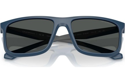 Sonnenbrille Emporio Armani EA4234U 618587 Quadratisch Blau