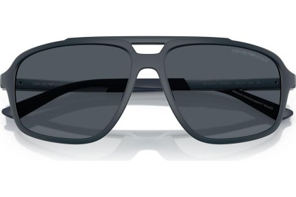 Sonnenbrille Emporio Armani EA4236U 618987 Quadratisch Blau