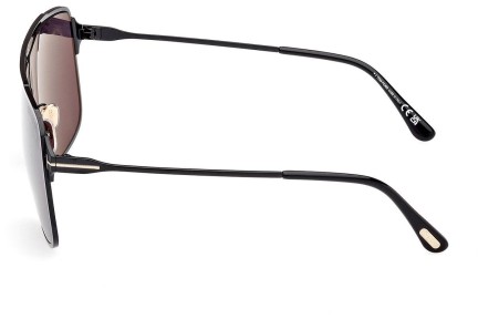 Sonnenbrille Tom Ford Zappa FT1173 01A Quadratisch Schwarz