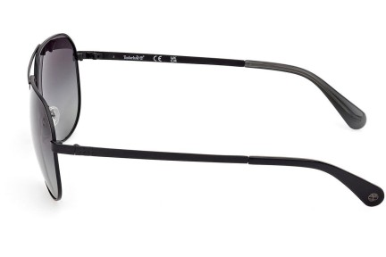 Sonnenbrille Timberland TB00029 02D Polarized Pilot Schwarz