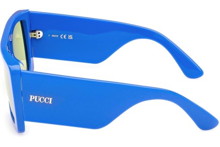 Sonnenbrille Emilio Pucci EP0230 90N Quadratisch Blau