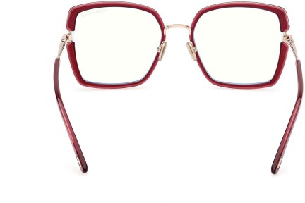 Brillen Tom Ford FT5985-B 075 Quadratisch Rot