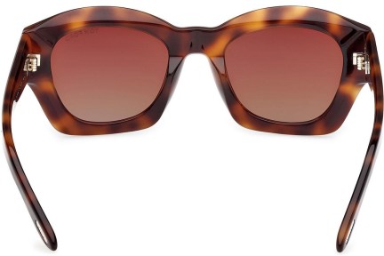 Sonnenbrille Tom Ford Guilliana FT1083 53F Quadratisch Havanna