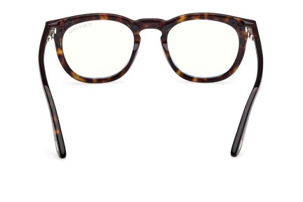 Brillen Tom Ford FT5993-B 052 Quadratisch Havanna