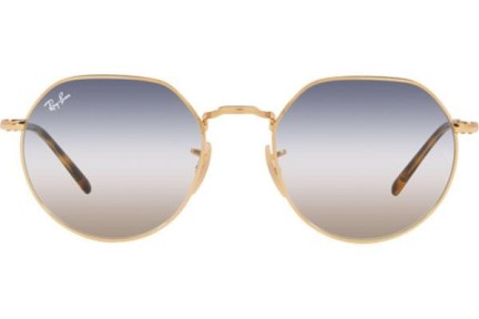 Sunglasses Ray-Ban Jack RB3565 001/GD Rund Gold